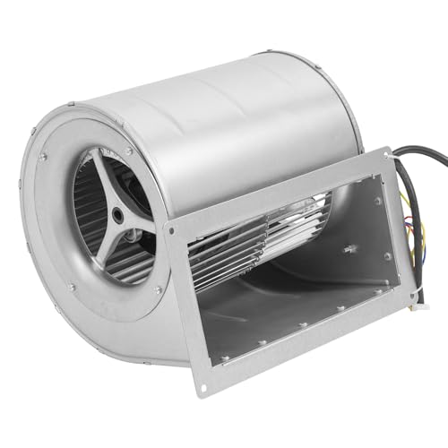 Radialventilator 1300rpm Zentrifugalventilator Zentrifugal, Inline Abluftventilator, 60dB Saugventilator Zentrifugal Gebläse Ofengebläse Lüfter Gebläse, Kanalventilator für Bad WC Gewächshaus Zelt von CLEADONG