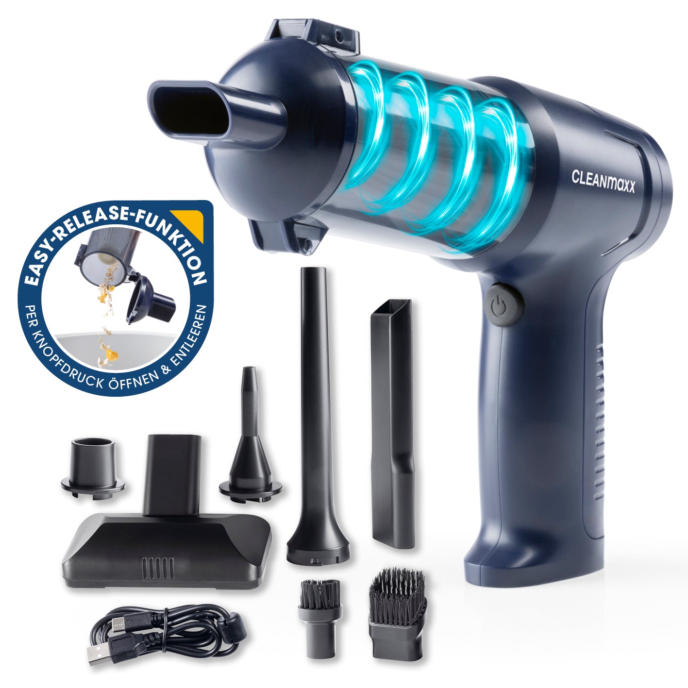2in1-Akkusauger mit Saug- & Gebläsefunktion 2in1-Akkusauger mit Saug- & Gebläsefunktion von CLEANmaxx