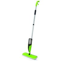 Cleanmaxx - Bodenwischer mit Sprühfunktion 400ml Tank Wischmopp Mop Wischer grün Mopp von CLEANmaxx
