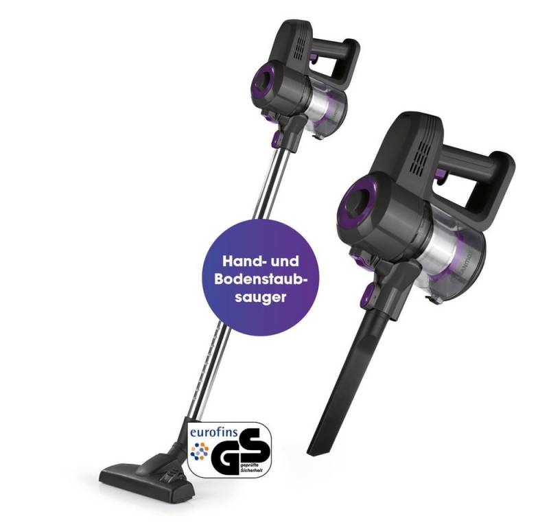 CLEANmaxx Akku-Hand-und Stielstaubsauger Akku-Hand-und Stielstaubsauger Staubsauger, 120 W, beutellos, 120,00 W beutellos verstellbares Teleskoprohr, mit EPA-Filter CLEANmaxx Akku-Hand-und Stielstaubsauger Akku-Hand-und Stielstaubsauger Staubsauger, 120 W, beutellos, 120,00 W beutellos verstellbares Teleskoprohr, mit EPA-Filter von CLEANmaxx