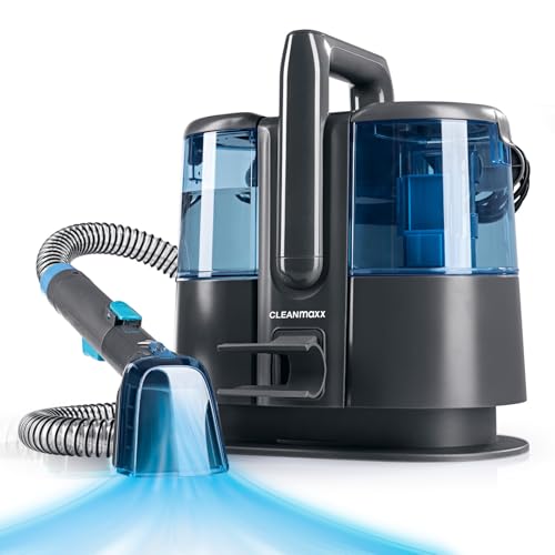 CLEANmaxx Polster und Teppichreiniger Pro Power | 3in1: Waschsauger, Teppich- & Polsterreiniger | Spot Cleaner zur Nassreinigung | Fleckenreiniger für Teppich, Auto, Sofa, Polster von CLEANmaxx
