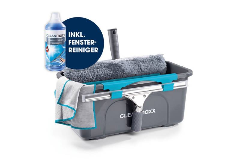 CLEANmaxx Sprühwischer Fensterreiniger (7-tlg) Streifenfreies Putzen, Haus & Auto von CLEANmaxx