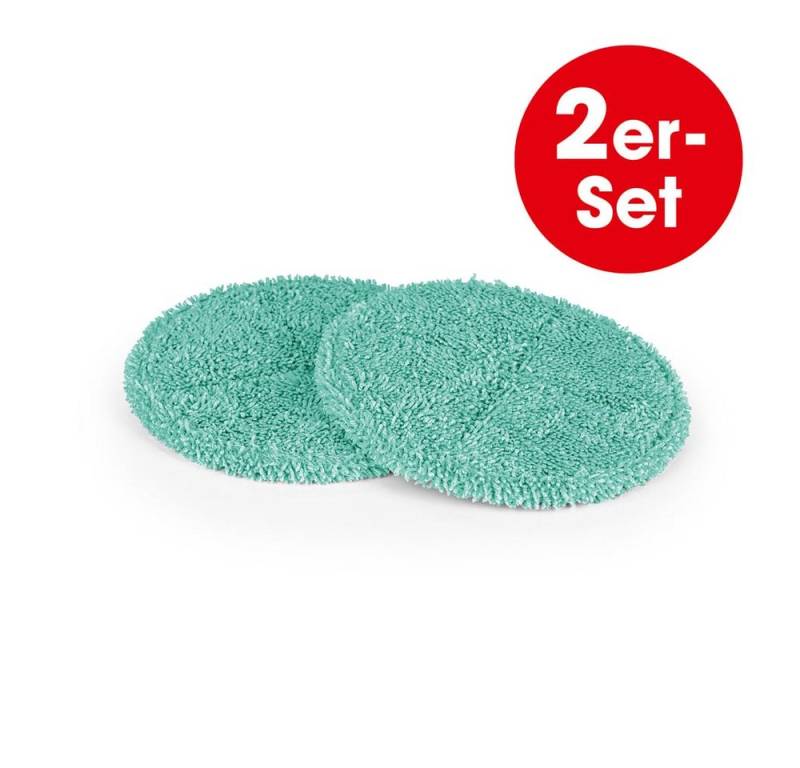 CLEANmaxx Wischmopp, Ersatz-Pads 2er-Set türkis (ohne Wischmopp) von CLEANmaxx
