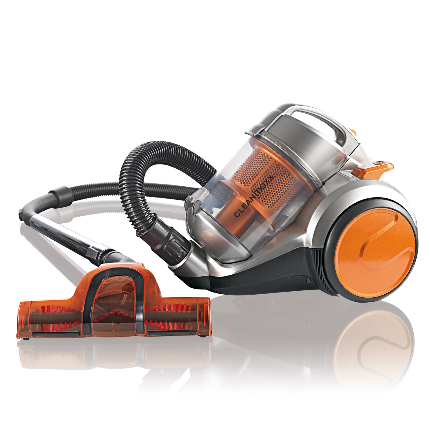 Zyklon-Staubsauger Pet Star 700 W in Orange-Silber von CLEANmaxx