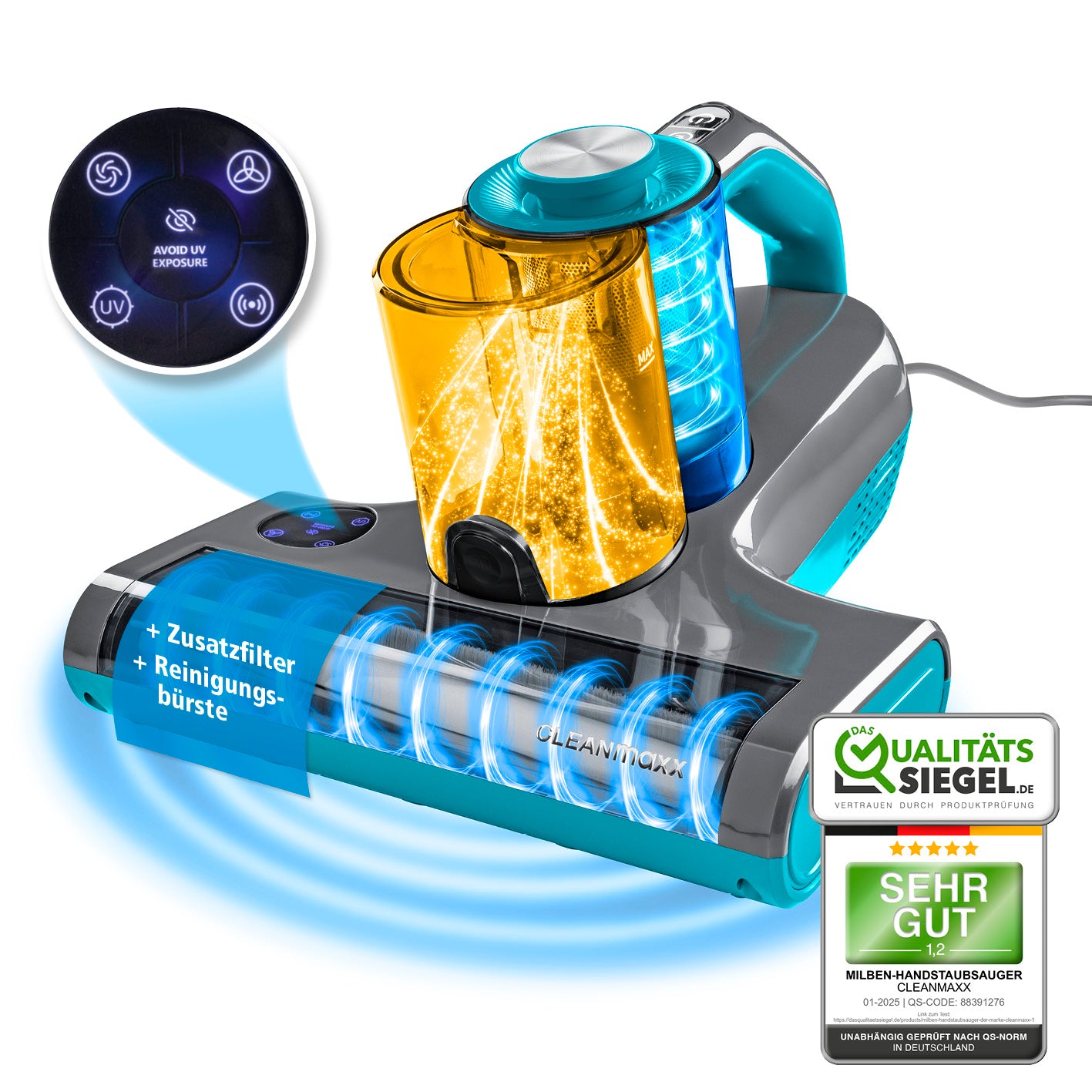 Milbensauger Rotation Power Milbensauger Rotation Power von CLEANmaxx