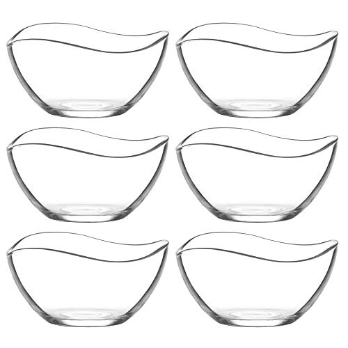 CLEARFEE 6-teiliges Glasschalen Set 310 ml aus hochwertigem Glas Schalen Dessertschale Vorspeise Bowl Glasschüssel CLEARFEE 6-teiliges Glasschalen Set 310 ml aus hochwertigem Glas Schalen Dessertschale Vorspeise Bowl Glasschüssel von CLEARFEE