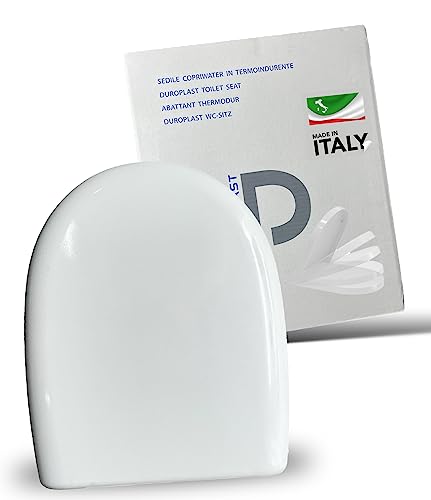 Clearfee Duroplast Premium WC-Sitz | Toilettendeckel antibakteriell | Softclose Absenkautomatik Klodeckel | Weiß | Oval oder Rechteckig | Abnehmbar Toilettensitz (Oval) von CLEARFEE