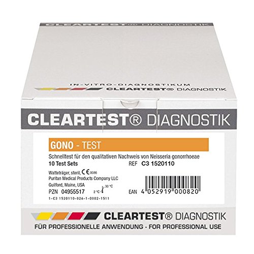 CLEARTEST 04955546 Immunochromatografischer Schnelltest, Gono (25-er Pack) von CLEARTEST