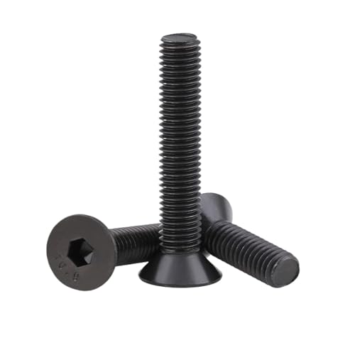 10 stücke Edelstahl Senkkopf Innensechskantschraube Flachkopf Innensechskantschraube Bolzen(45mm) von CLENEA