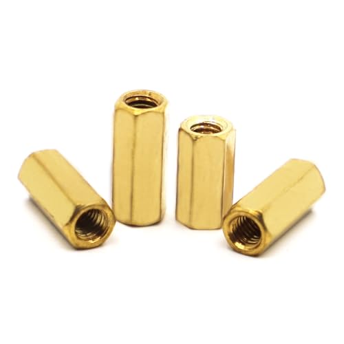 10 stücke Hex Weibliche Zu Weibliche M2 Messing Standoff Spacer Hexagonal Stud Spacer Hohl Säulen(15mm) von CLENEA