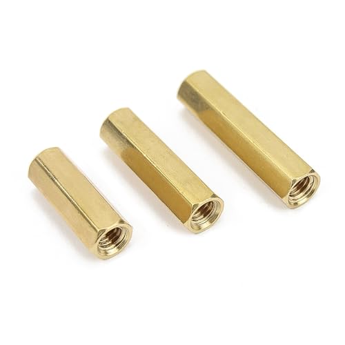 10 stücke M2 M3 Hex Weibliche Zu Weibliche Messing Standoff Spacer Hexagonal Stud Spacer Hohl Säulen(M3x8) von CLENEA