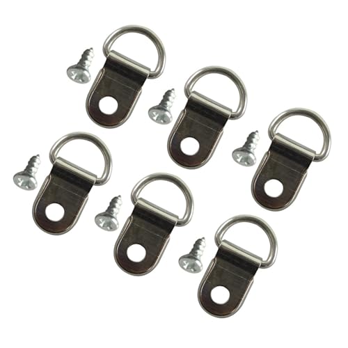 100 Pcs Heavy Duty Einzigen Loch D lock up Hängen Rahmen Haken Kleiderbügel Mit Schrauben von CLENEA