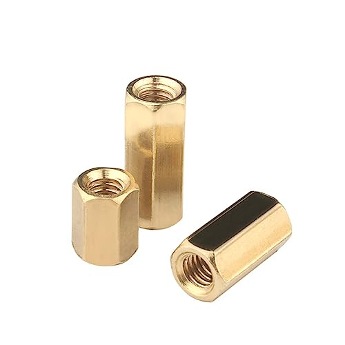 20 stücke M3 Hex Weibliche Zu Weibliche Messing Standoff Spacer Hexagonal Stud Spacer Hohl Säulen(45mm) von CLENEA