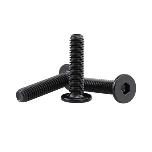 Flache, dünne Sechskantschraube aus Edelstahl mit sehr niedrigem Kopf(14mm,M1.4) von CLENEA