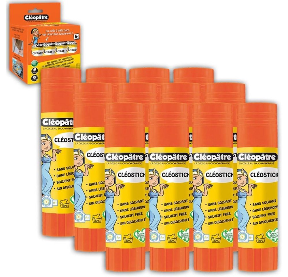 CLEOPATRA Bastelkleber BLISTER 12 MINI CLÉOSTICK – KLEBESTIFT, 8g CLEOPATRA Bastelkleber BLISTER 12 MINI CLÉOSTICK – KLEBESTIFT, 8g von CLEOPATRA