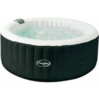 Clever Spa - Aufblasbarer Whirlpool 4 Plätze rund - Ospazia - Durchmesser: 185 cm - inkl. Filter und Abdeckung von CLEVER SPA