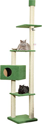 CLEVERCAT Outdoor Kratzbaum Florida, mit jeder Menge Aussichtspunkten für Ihren Liebling, Made in Germany 7410 von CLEVERCAT