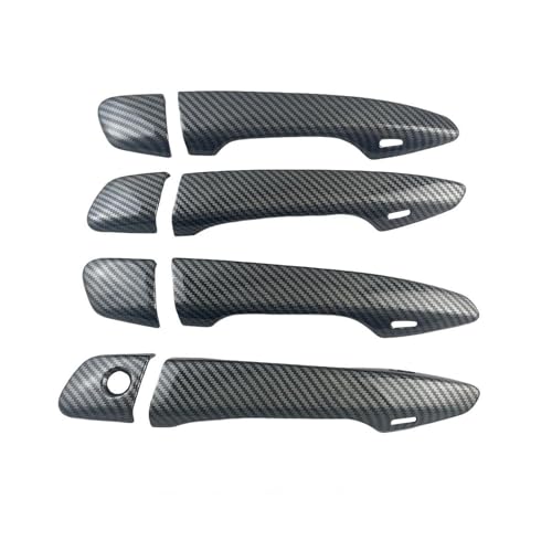 Autotürgriffabdeckung Kunststoff Schwarz Carbon Zubehör Für Lexus RX270 RX350 RX450H 2009 2010 2012 2013 2014 2015 Außenverkleidung(Style 2,Left-hand drive) von CLFJWZ