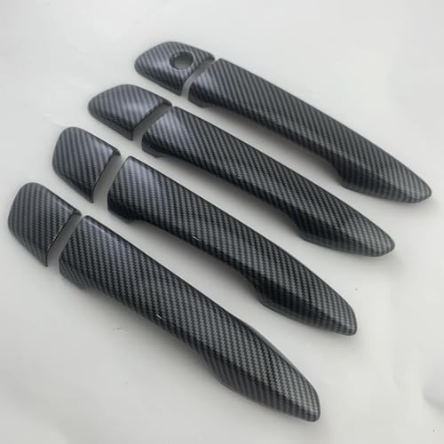 Autotürgriffabdeckung Kunststoff Schwarz Carbon Zubehör Für Lexus RX270 RX350 RX450H 2009 2010 2012 2013 2014 2015 Außenverkleidung(Style 3,Left-hand drive) von CLFJWZ
