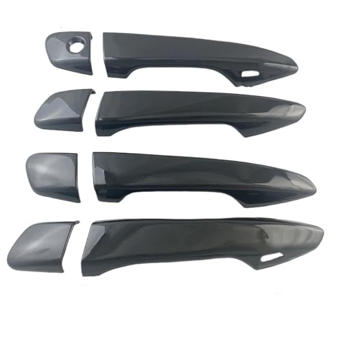 Autotürgriffabdeckung Kunststoff Schwarz Carbon Zubehör Für Lexus RX270 RX350 RX450H 2009 2010 2012 2013 2014 2015 Außenverkleidung(Style 4,Left-hand drive) von CLFJWZ