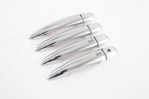 CLFJWZ ABS Chrom Kohlefaser Auto Türgriff Abdeckungen Trim Dekoration Aufkleber Für Nissan Für Altima 2019 2020 2021 2022 Außenverkleidung(Style 8) von CLFJWZ