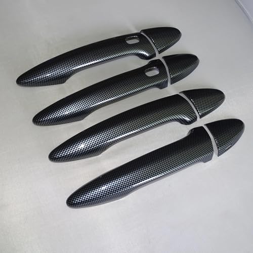 CLFJWZ ABS Chrom Türgriffabdeckung Trim Für Lexus IS250/IS350/IS-F 2006-2013 Auto Body Kits Außenzubehör Außenverkleidung(Carbon fiber) von CLFJWZ