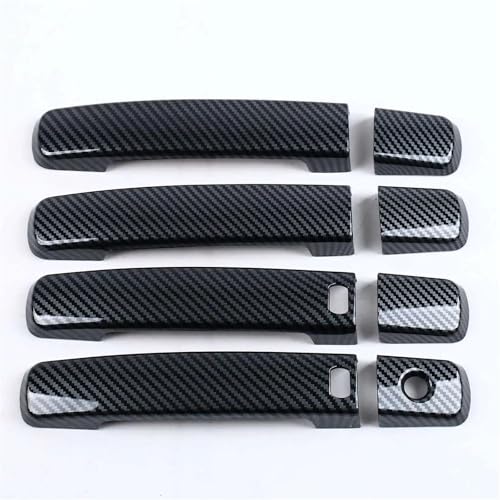 CLFJWZ ABS Chrom Türgriffabdeckung Zierleisten Aufkleber Auto Styling Zubehör Für Nissan Für Altima Für Sentra B16 2007-2012 Außenverkleidung(Style 3) von CLFJWZ