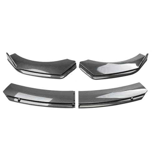 CLFJWZ Auto Front Körper Stoßstange Spolier Lippe Kinn Diffusor Splitter Kit Schutz Für Hyundai Für Genesis Für Coupe 2009-2022(Carbon Fiber) von CLFJWZ