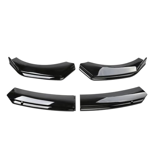 CLFJWZ Auto Front Körper Stoßstange Spolier Lippe Kinn Diffusor Splitter Kit Schutz Für Hyundai Für Genesis Für Coupe 2009-2022(Gloss Black) von CLFJWZ