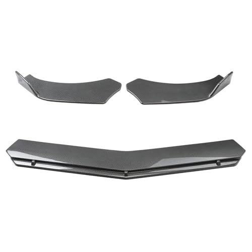 CLFJWZ Auto Front Lip Splitter Kit Kinn Spoiler Anti Scratch Diffusor Lip Trim Air Dam Abdeckung Für Civic 2012-2020(Carbon Fiber) von CLFJWZ