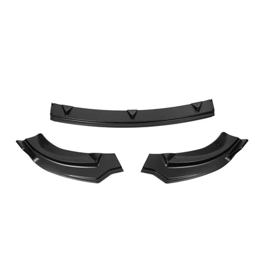 CLFJWZ Auto Front Lower Bumper Lip Spoiler Modifikation Körper Kit Stoßstange Diffusor Schutz Für Tesla Für Modell Y 2017-2023(Matte Black) von CLFJWZ