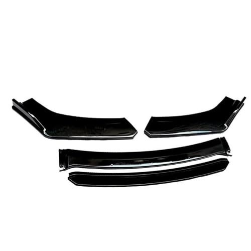 CLFJWZ Auto Front Lower Bumper Lip Typ Splitter Spoiler Protector Sport Diffusor Zubehör Für B&MW F10 F20 E46 E60 E90(Gloss Black) von CLFJWZ
