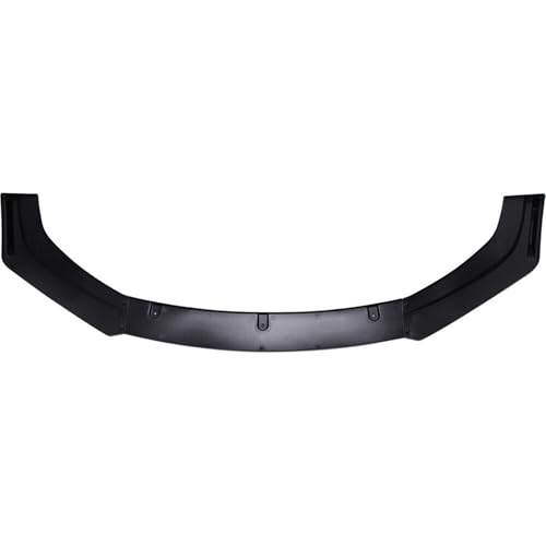 CLFJWZ Auto Front Splitter Stoßstange Lippe Kinn Spoiler Körper Kit Diffusor Lip Trim Air Dam Zubehör Für A4 B9 Limousine 2017-2018(Matte Black) von CLFJWZ