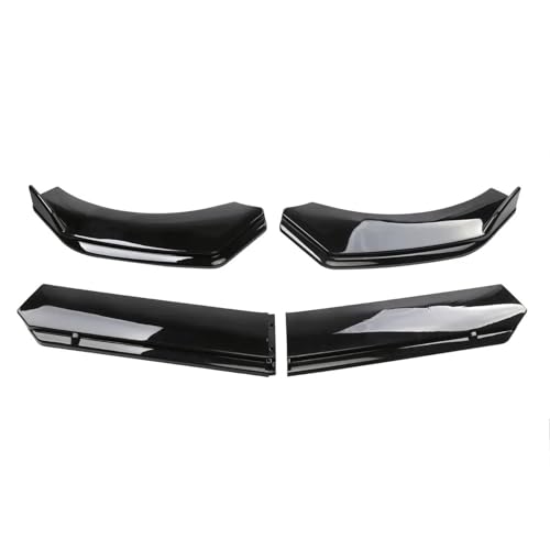CLFJWZ Auto Front Stoßstange Kinn Lip Spoiler Body Kits Splitter Rock Diffusor Schutz Schutz Abdeckungen Für Explorer 2000-2008(Gloss Black) von CLFJWZ