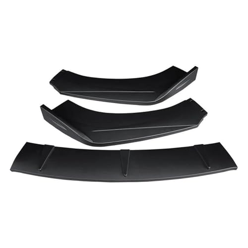 CLFJWZ Auto Front Stoßstange Splitter Lip Kit Spoiler Diffusor Deflektor Dekorative Schaufel Für Hyundai Für Elantra 2021 2022 2023(Matte Black) von CLFJWZ
