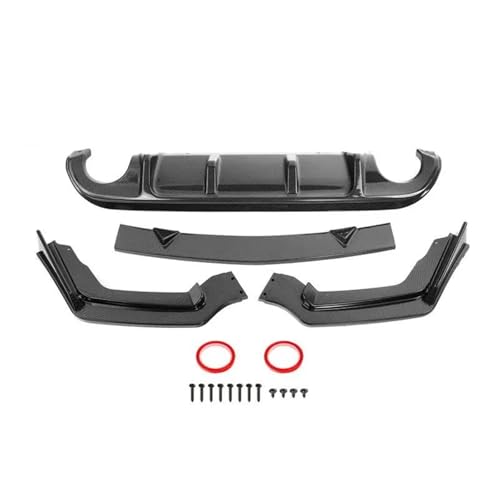 CLFJWZ Auto-Frontstoßstangen-Lippenspoiler + Heckstoßstangen-Diffusor-Zuordnung Für Infiniti Q50 Sport Version 2014–2017 von CLFJWZ