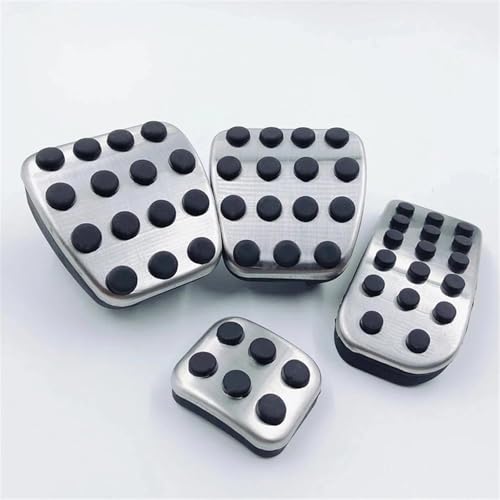 CLFJWZ Autopedalabdeckung Kraftstoff Gas Bremse Fußstütze Pedal Zubehör Für Benz V-Klasse Vito Für Metris Für Viano W447 W639 Autoinnenraum(Style 2) von CLFJWZ