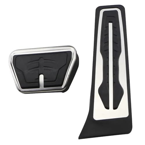 CLFJWZ Autopedale Für BMW 3er G20 G21 2020-2023 LHD Gaspedal-Fußstütze Pedalabdeckung Pads Zubehör Autoinnenraum(Style 2) von CLFJWZ