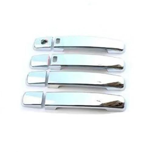 CLFJWZ Autotürgriffabdeckung Türschüsselverkleidung Für Nissan Für Qashqai J10 Für Sentra Für Altima Für Quest 2005 2006 2007 2008 Außenverkleidung(Style 2) von CLFJWZ