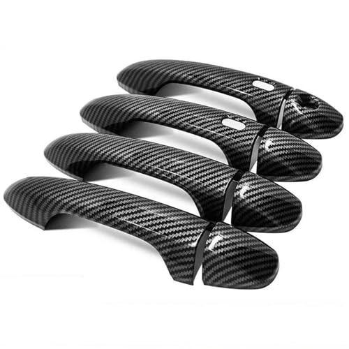 CLFJWZ Autotürgriffabdeckungen Mit Schutzfolienaufklebern Für Intelligente Einstiegslöcher Für Rav4 2014 2015 2016+ Außenverkleidung Außenverkleidung(Style 2) von CLFJWZ