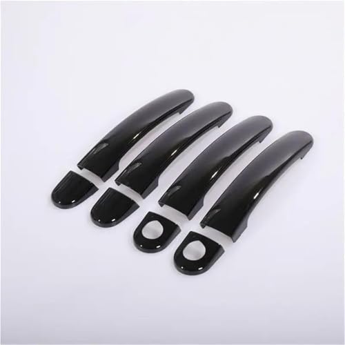 CLFJWZ Autotürgriffabdeckungen Zubehör Aufkleber Schutzfolie Trim Für Skoda Für Fabia I 6Y 1999 2000-2006 Außenverkleidung(Style 2) von CLFJWZ