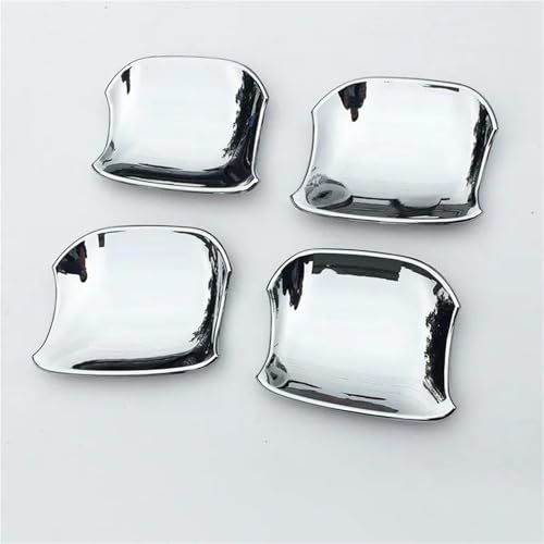 CLFJWZ Chrom Kohlefaser Autotürgriffabdeckung Zieraufkleber Overlays Für Kia Für Rio 4 X-Linie 2017 2018 2019 2020 Außenverkleidung(Bowl) von CLFJWZ