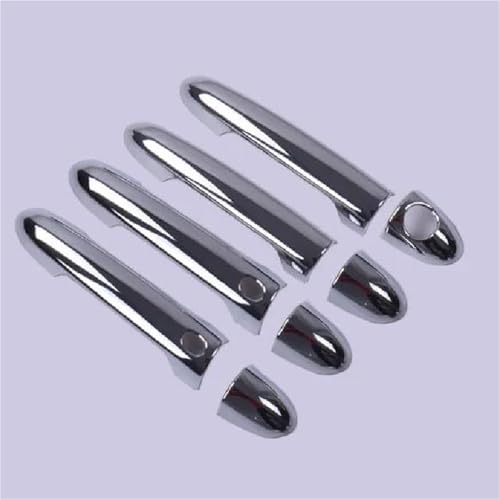 CLFJWZ Für Kia Für Rio 5 2012 2013 2014-2017 Chrom Auto Außentürgriff Abdeckung Trim Aufkleber Styling Zubehör Außenverkleidung(Style 1) von CLFJWZ