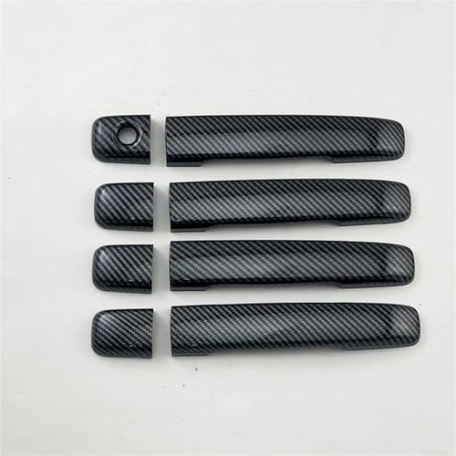 CLFJWZ Für Nissan Für Altima Coupe 2007–2013 Automodifikation Türgriffschalenabdeckung ABS Kunststoff Schwarzer Carbon-Beschichtung Außenverkleidung(Style 6) von CLFJWZ