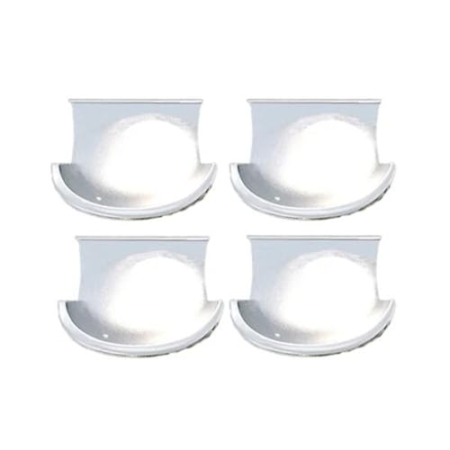 CLFJWZ Für Skoda Für Fabia I 6Y 1999 2000-2006 MK1 Chrom-Türgriffabdeckung Fangverkleidungssatz Auto Styling Zubehör Außenverkleidung(Style 1) von CLFJWZ