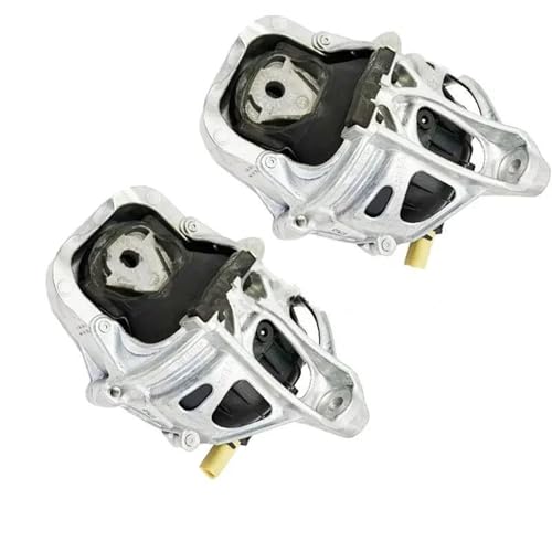 CLFJWZ Motorhalterung 2PCS Auto Motor Halterungen Ersatz Zubehör Für VW Für Touareg III CR 2017-2022 4M0199371C 4M0199372C von CLFJWZ
