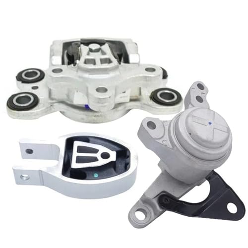 CLFJWZ Motorhalterung 3 STÜCKE Auto Gummi Motor Unterstützung Halterungen Für Volvo XC60 S80 V60 V70 31262710 31277689 30680705 Motor Halterung Kits von CLFJWZ