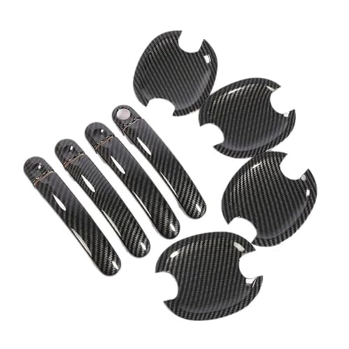 Kohlefaser-Autotürgriffabdeckung Cup Bowl Trim Zubehör Teile Für VW Für Jetta MK5 4 Tür 2006 2007-2010 Außenverkleidung Kohlefaser-Autotürgriffabdeckung Cup Bowl Trim Zubehör Teile Für VW Für Jetta MK5 4 Tür 2006 2007-2010 Außenverkleidung von CLFJWZ