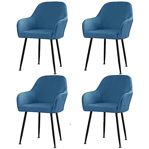 CLGTY Samt Stuhlhussen Mit Armlehne Moderne, Weich Abnehmbar Stuhlhussen Moderne Hussen Für Stühle Für Esszimmer-blau-A-4 Stück CLGTY Samt Stuhlhussen Mit Armlehne Moderne, Weich Abnehmbar Stuhlhussen Moderne Hussen Für Stühle Für Esszimmer-blau-A-4 Stück von CLGTY