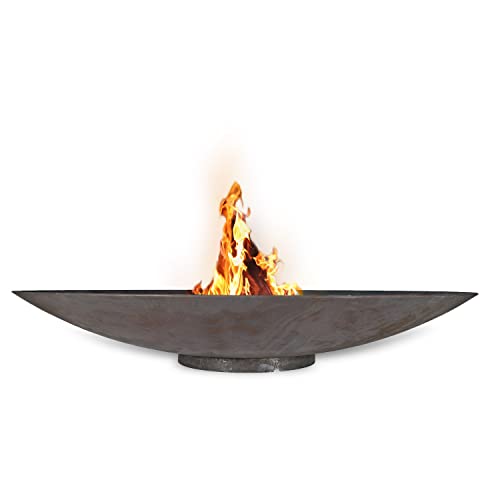 CLGarden Feuerschale XXXL 200 cm aus Cortenstahl – Massive 2 Meter Feuerstelle Garten, 4,5 mm Materialstärke CLGarden Feuerschale XXXL 200 cm aus Cortenstahl – Massive 2 Meter Feuerstelle Garten, 4,5 mm Materialstärke von CLGarden